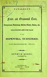 Hopewell Nursery Catalog 1859